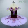 Adult Dark Purple Professional Ballet Tutu Costumes Kids Competition Ballet Platter Tutu Purple Women Classical Costume Tutu Balle317E