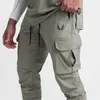 Männer Hosen Cargo Sommer Dünne Lose Schnell Trocknend Elastische Leggings Running Training Jogginghose Casual Trend Hosen 230718