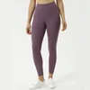 Pantalon actif avec Logo Fitness Yoga femme vêtements de sport femmes entraînement taille haute pousser nu sport Leggings collants de course dames