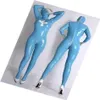 PVC Lake Blue Lycra lycra justo catup neutro S-XXL275P