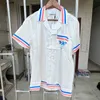 القمصان غير الرسمية للرجال Casablanca tshirt جودة عالية بجعة شورتات y2k قميص أزياء Oen Day Ship Out 230718