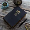 Classic Vintage Notebook Journal Daily Planners Office Office Work Worts 416 страниц пустые страницы Diary School School