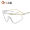 Lunettes de soleil de mode Luxe Outdoor Designer Été Femmes Tom Classique Polarisé Ford One Piece Grand Cadre Masque Street Shot Couleur Net Rouge Ins Hommes et Femmes Goggl