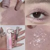 Ombretto liquido glitter pesca a doppia testa Contorno Blush Pigmento Silkworm Shimmer Matte Natural Cheek Shadow Cream Eye Makeup