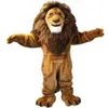 2019 Professional made Fire Lion Mascot Costume Cartoon Animal Fancy Dress Adults Party Outfits269i