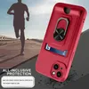 iPhone 15 14 Plus 13 12 11 Pro Max XSMAX XR XS X TPU Shock Proof Magnetic Kickstand Case Back Cover