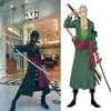 Nouveau Anime ONE PIECE Roronoa Zoro Cosplay Costume Vert Uniforme Outfit Halloween Adulte Comique Costumes pour Femmes Hommes Carnaval Cospla254I