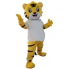 2018 Wysokiej jakości Tiger Mascot Costume Animal Cartoon Fancy Dress Dorosły Rozmiar249s