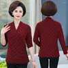 Damenpullover Mode Plaid Frauen Top Gothic Ästhetische Soziale Dame Jacke Lose Dünne Pullover Einfarbig Plus Größe Frühling Herbst Rot