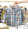 Frühling Herbst Baby Hoodies Sweatshirts Hemd Kinder Mantel Kinder Jacke Mantel Jungen Oberbekleidung Top Mäntel Jungen Windjacke Kleidung Kleidung Mädchen Jacken A008