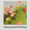 Beautiful Landscapes Canvas Art Spring Thanks Giving Handmade Oil Painting for Bedroom Wall