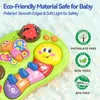 Baby Music Sound Toys Baby Music Tangentboard Development Toys - Neonatal Interactive Early Education Piano Toys Illuminated and Music i 6-12 månader 230719