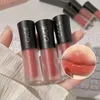 LIGLISS 1PC JELLY Glaze Transparent Mirror Water Lipstick Peach Czerwone Kilatnicze pomadki Wodoodporne nietoperzowe kubki Koreańskie