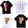 Summer Mens Designer T-shirt Amis Lettre Imprimer Tees Big V Hommes Femmes Manches courtes Hip Hop Style Noir Blanc Orange T-shirts Vlones Taille S-XL11111