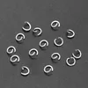 Hele Imitatie Rhodium Plated Gesloten Open JUMP RINGS Ronde Split Ringen DIY Sieraden Connectors 4-12mm310O