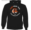 Herrtröjor tröjor tiger muay thai hoodie kampsport Phuket Thailand tränar topp gym t240112