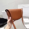 Designer oval Bag Crossbody Bags Women saddle Shoulder Clutch Strap Fashion Single Messengers Purses