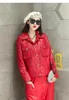 Skóra damska 2023 Oryginalna kurtka Kobiet Casaul Spring prawdziwa owczarek płaszcz mody koreańskie ubranie veste cuir femme