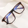 Солнцезащитные очки весенний шарнир винтажные квадратные очки для чтения мужчины TR90 Оптическое синий свет увеличительное гипериопия Рецепт 1 Рецепт 1