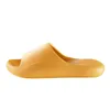 Zapatillas de EVA para sentir los pies con suela gruesa, antiolor, antideslizantes, para baño, para parejas, para el hogar, prendas de vestir de verano, 2023, verde, amarillo, negro
