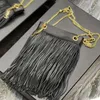 7a Tassel Hobos Bag Women Designer Shoulder Handväskor Purse nubuck Leather Chain Totes Fashion Hardware Letters Wallet Factory Interior Canvas Leather Compartment