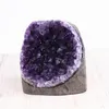 1 pcs Améthyste Cluster Geode Quartz Uruguaire Top Qualité Violet Foncé Améthyste Grand Améthyste Cristal Géode Cluster Décor À La Maison T20073420