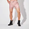 Pantaloncini da uomo Pantaloncini sottili sexy da uomo Sport Home Casual Pantaloncini da tuta di base Pantaloncini da pigiama ad asciugatura rapida Liscio Pantaloncini da boxe neri Pantaloni a tre quarti Uomo L230719