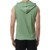 Mens Tank Tops Summer Fashion Hoodie Lightweight Casual Sleeveless Top Cotton Tshirt Thin Quick Dry Sports 230718