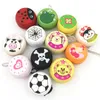 Mix Großhandel Niedliche Tierdrucke Holz Marienkäfer Spielzeug Kinder Kreative Kinder Yoyo BallZZ