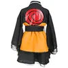 Naruto shippuden uzumaki cosplay costume anime femelle lolita kimono robe 205k
