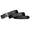 Halsband Fashionabla vita mänbälten Automatisk legering Buckle Man Belt Äkta cowskin lädergolf plus storlek 130 cm 230718