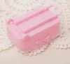 30pcs Plastic Mini Cute Rolling Travel Suitcase Box Shape Candy Box Wedding Kids Candy New Year Christmas Party Supplies H1231 LL