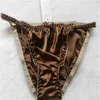 Yeni Fine 6pcs Seksi Kadın Kızlar Saf% 100 İpek String Bikini Kılavuzları Külot Boyutu S M L XL XXL W26 -41 6PIAY LOT2691