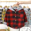 Frühling Herbst Baby Hoodies Sweatshirts Hemd Kinder Mantel Kinder Jacke Mantel Jungen Oberbekleidung Top Mäntel Jungen Windjacke Kleidung Kleidung Mädchen Jacken A008