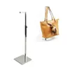 2pcs pack 7-type Metal Mirror & black surface handbag display stand holder racks zcy 287o