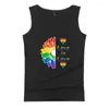 Herren Tank Tops Mode LGBT Liebe Männer Top Flagge Fitness Ärmelloses Shirt Lesben Homosexuell Sommer Weste Stolz Westen Kleidung