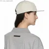 Ball Caps Kanye West Baseball Cap Essentials Pressing Glue Letter Men's and Women's Four Seasons Sunshade Cap Kanye Hat Flat Eaves Gorras Z230719