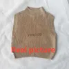 Pullover Baby Pullover Weste Jungen und Mädchen Herbst und neue einfarbige ärmellose Pullover Weste Baby Pullover HKD230719