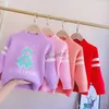 Trui Meisjes Trui Winter Kleding Kinderen Nieuwe Mode Gebreide Kleding Kinderen Shirts Hoge Kwaliteit Baby Costum Warm HKD230719