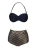 Kobiety w rozmiarze stroju kąpielowego Plus Sakodwwarze bikini 2023 Push Up kubek w stroju kąpielowym 6xl duży dwuczęściowy kostium kąpielowy Summer 230719