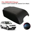 Внутренние аксессуары для Range Sport 2006-2013 CAR Microfiber Кожаная консольная консольная панель крышка панели защитная отделка черная