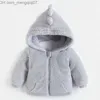 Manteau en duvet Nouvel automne hiver manteau en coton pour enfants veste bébé garçons et filles manteau chaud mode manteau en laine à capuche pour enfants vêtements pour enfants Z230719