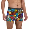 Calzoncillos para hombre Dream Graffiti Art ropa interior calavera novedad Boxer calzoncillos cortos bragas masculinas transpirables de talla grande