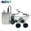 Dental Loupes 3 5X 420 mm Surgical Magnifying Glasses Dental Equipment Surgical Dentists Magnifier with LED Head Light Lamp T20052226V