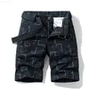 Męskie spodenki 5 kolorowe letnie nowe męskie szorty Casual Shorts klasyczne kompleksowe krótkie krótkie spodenki ładunkowe krótkie bawełniane spodnie męskie marka L230719