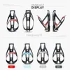 Vattenflaskor burar Toseek Full kolfibercykel Vattenflaskbur Mtb Road Bike Bottle Holder Ultra-Light Gloss/Matte HKD230719