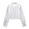 Dames lederen 2023 faux jas dames zilver cropped dames bomberjacks met lange mouwen voor streetwear zomer