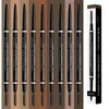 Marka profesjonalna makijaż Mikro Brow Pencil Crayon Mirco pour les sourcils 7 kolor taupe czekolada czarna chłodna popielc brązowy pióro brązowe 0,09g