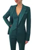 Pantaloni da donna a due pezzi 3 pezzi Completi da donna Blazer con risvolto Giacca da lavoro Gilet Pantaloni Pantaloni da donna da ufficio Tailleur formale monopetto Abito da ballo 230718