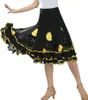 Стадия носить женщины качание латинская танцевальная юбка для танцев живота